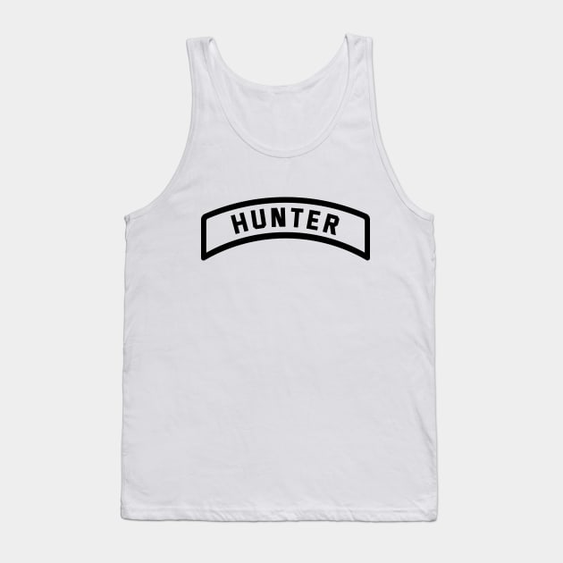 Hunter Tab Tank Top by BadgeWork